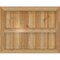 Ekena Millwork Framed Board-n-Batten Shutters, Rough Sawn Western Red Cedar, 26 7/8W x 21H, PR RBF06S26X021RWR - alternate 3